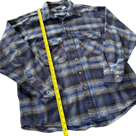 Vintage Ozark Wilderness Long Sleeve Flannel Shirt 100% Cotton Men Size XL - Picture 2 of 4